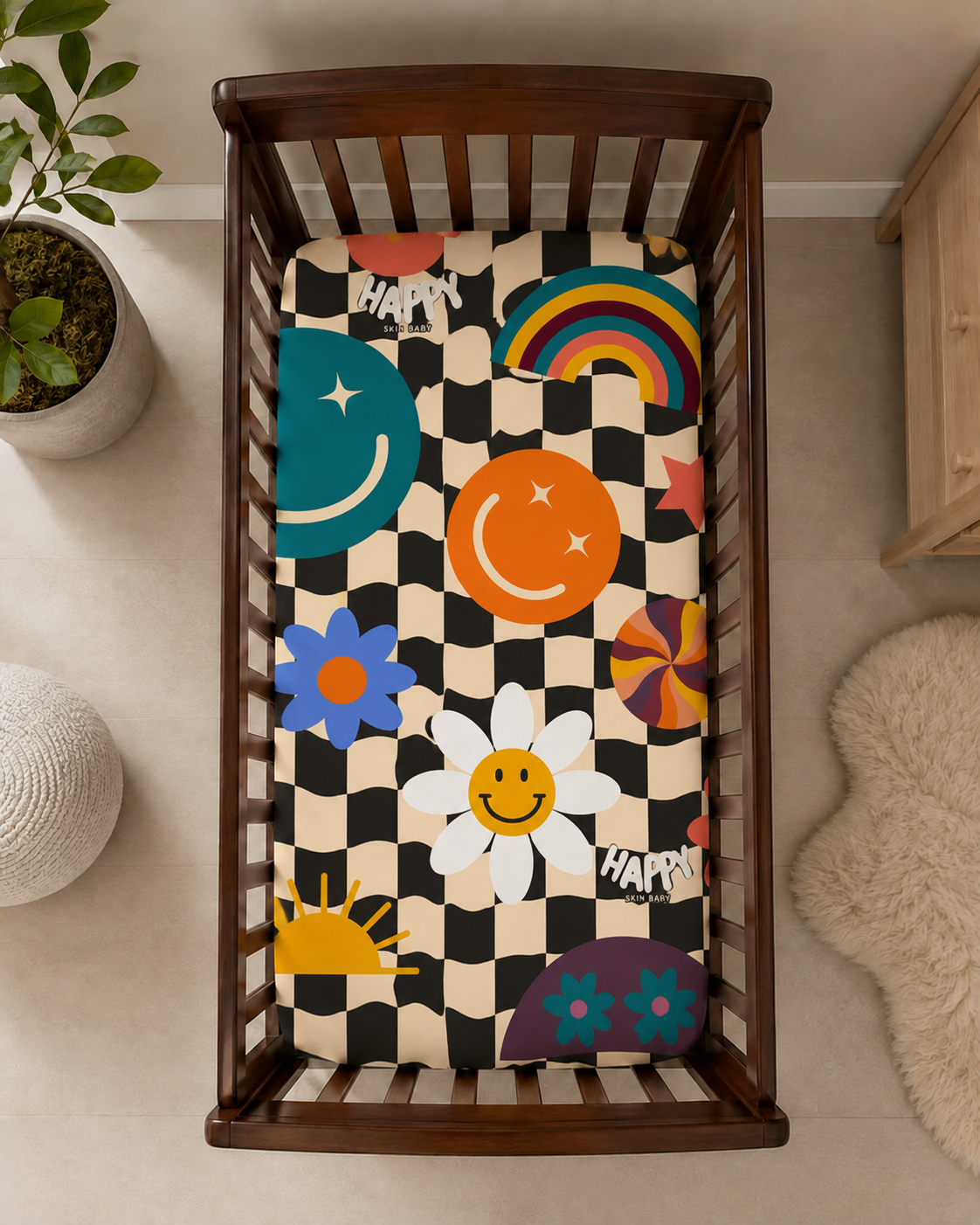 The Crib Sheet — Smiley Play