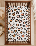 The Crib Sheet — Heart Print
